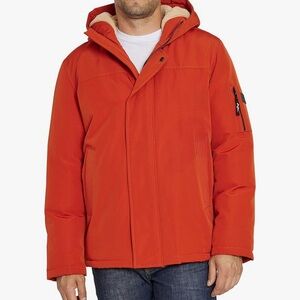 Sean John Burnt Orange Taslan  Snorkel Jacket M